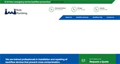 Desktop Screenshot of bodyplumbingbackflow.com